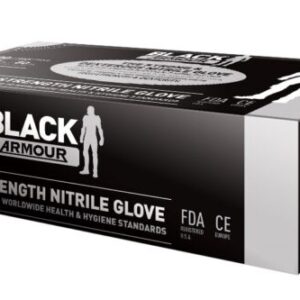 Black Armour Nitrile Disposable Glove
