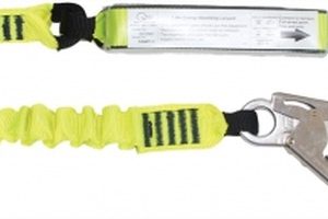 Elasticated Webbing Lanyard Alloy Hook