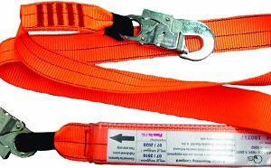 Shock Absorbing Webbing Lanyards