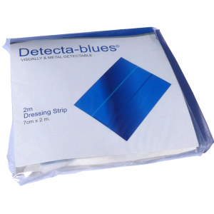Blue Detectable Dressing Strip 1M x 7cm and 2M x 7cm