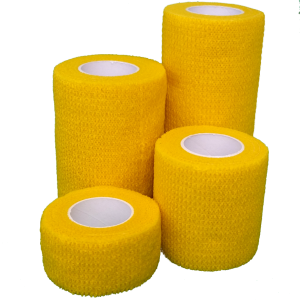 YELLOW COHESIVE BANDAGE
