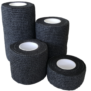 BLACK COHESIVE BANDAGE