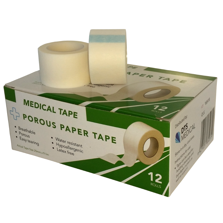 Microporous Paper Tape 1.25cm and 2.5cm