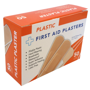 Plastic Plasters Regular Box of 50