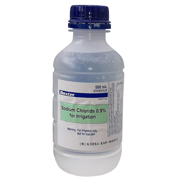 Saline 15ml Ampoule, 30ml Ampoule and 500ml Bottle - Image 2