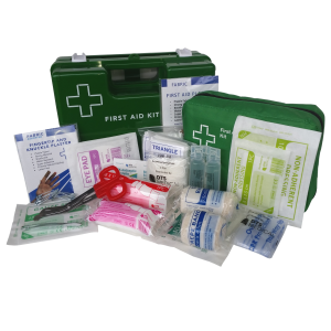 Workplace 1-5 Person First Aid Kit, Soft Pack, Wall Mount and Refill Pack