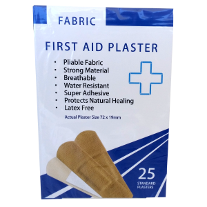 Fabric Plasters Bagged in 25's