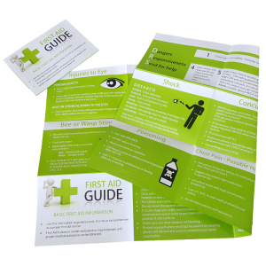 First Aid Tips Booklet
