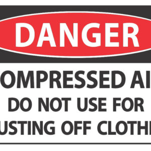 Danger Compressed Air
