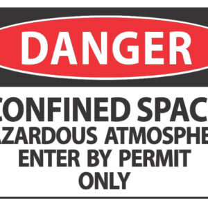 Danger Confined Space Hazardous Atmosphere