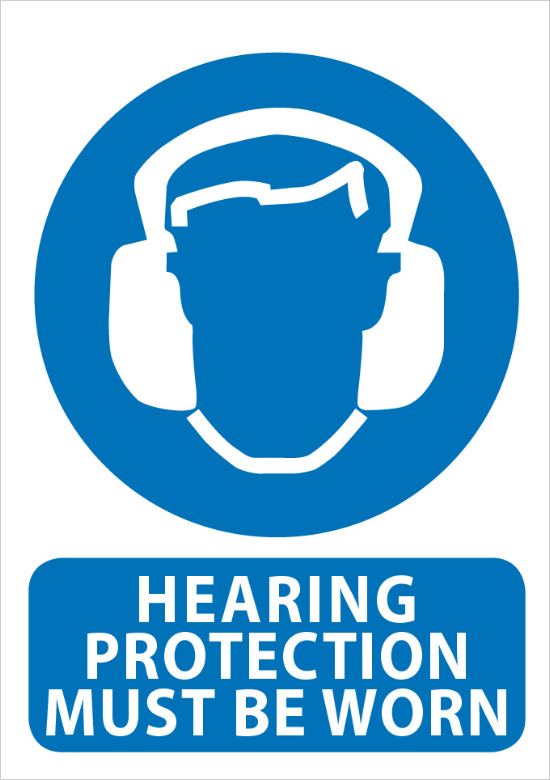 Hearing Protection Must Be Worn