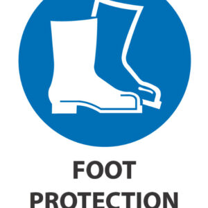 Foot Protection Must Be Worn
