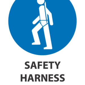 Safety Harness Must Be Worn
