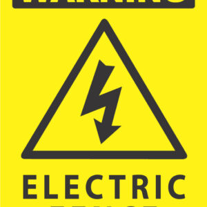 Warning Electric Fence