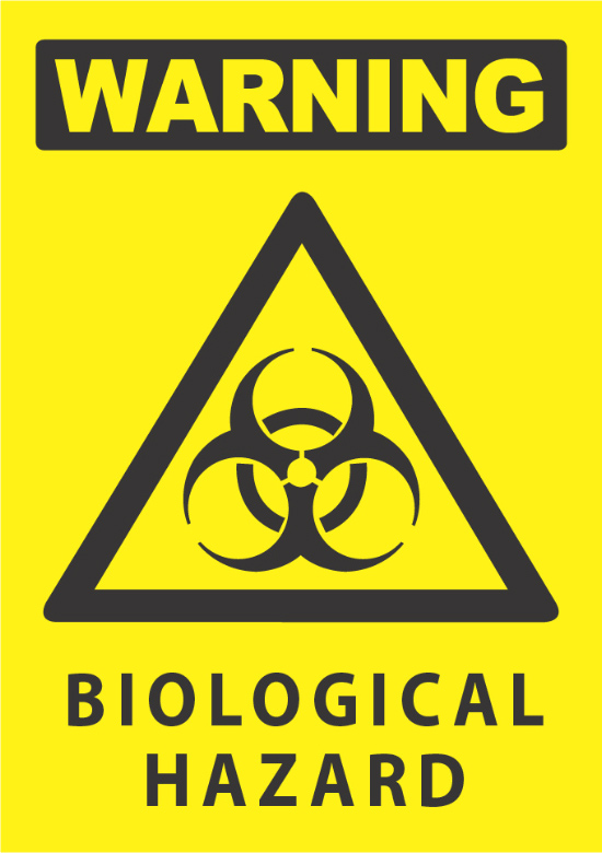 Warning Biological Hazard
