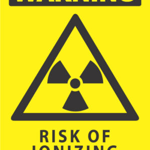 Warning Risk Of Ionizing Radiation