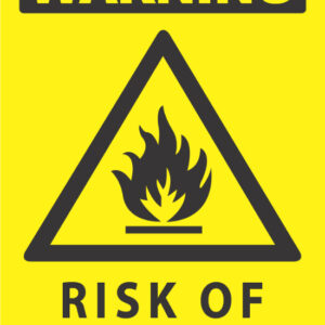 Warning Risk Of Fire