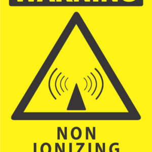 Warning Non Ionizing Radiation