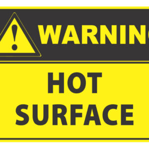 Warning Hot Surface