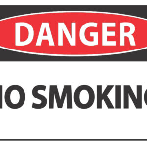 Danger No Smoking