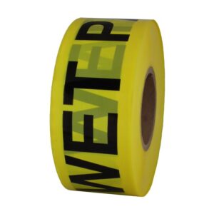 BARRIER TAPE Wet paint
